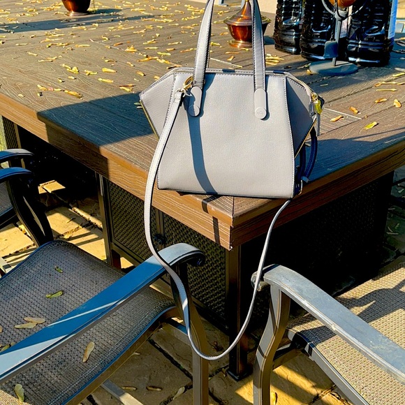 Gray and  handbag - Picture 1 of 3